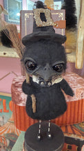 Load image into Gallery viewer, Jessie the sweet crow 🐦‍⬛ 🖤🤍🖤