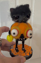 Load image into Gallery viewer, Trick or treat pumpkin 🎃 🐈‍⬛