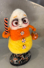 Load image into Gallery viewer, Corny the candy corn 🤍🧡💛