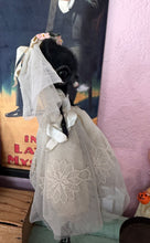 Load image into Gallery viewer, The reluctant Bride🤍🐈‍⬛🤍