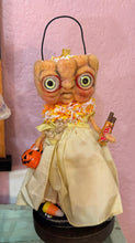 Load image into Gallery viewer, Candy the pumpkin candy bucket 🎃🖤🧡