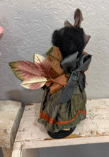 Load image into Gallery viewer, Freida the fall fairy cat 🐈‍⬛ 🍁🍂