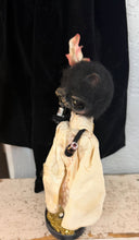Load image into Gallery viewer, Carmen the social drinking kitty 🐈‍⬛