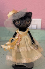 Load image into Gallery viewer, Lulu the sweet kitty in yellow 💛🐈‍⬛