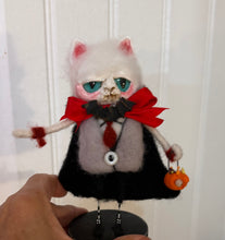 Load image into Gallery viewer, Vlad the Vampire kitty 🐈‍⬛