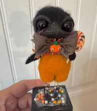 Load image into Gallery viewer, Christopher the 🐦‍⬛🧡🖤