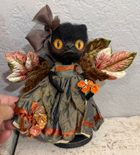 Load image into Gallery viewer, Freida the fall fairy cat 🐈‍⬛ 🍁🍂
