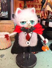 Load image into Gallery viewer, Vlad the Vampire kitty 🐈‍⬛