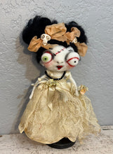Load image into Gallery viewer, Zoe the Zombie Bride 🖤🤍🖤🍾
