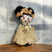 Load image into Gallery viewer, Zoe the Zombie Bride 🖤🤍🖤🍾